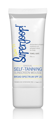 Self Tanning Sunscreen Mousse