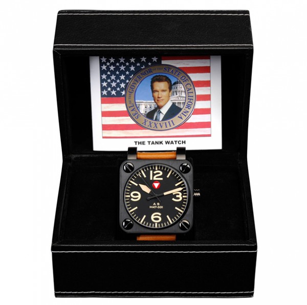 Schwarzenegger Military Tank Watch