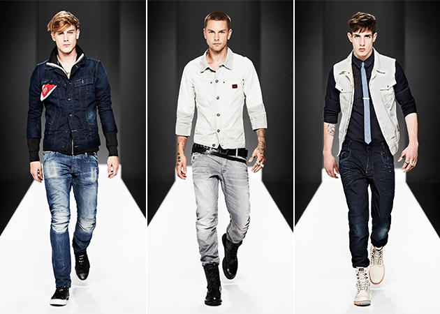 G-Star Raw Spring 2013 Look Book: Magnetic Motor