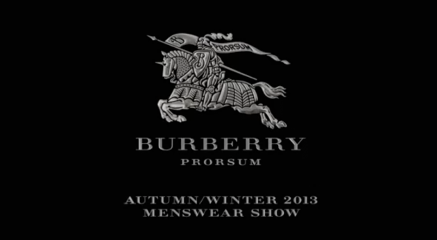 Burberry Prorsum Spring 2013 menswear runway show sneak peak 