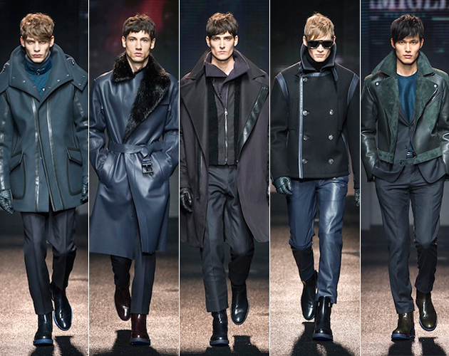 Ferragamo Fall 2013 Menswear runway models pitti uomo