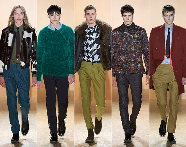 Paul Smith Favorite Fall Autumn Five Paris Fashion Week runway designer male models