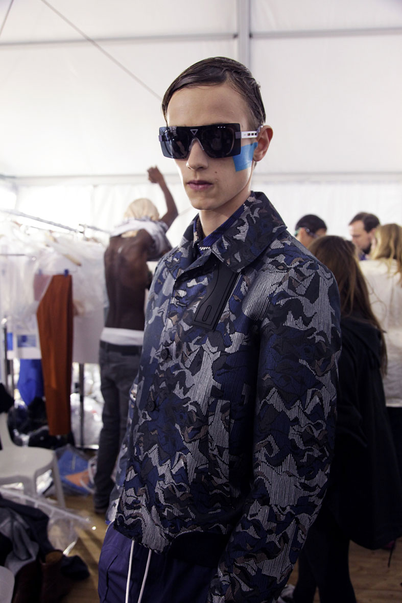 PFW: Backstage KENZO SS15Essential Homme Magazine